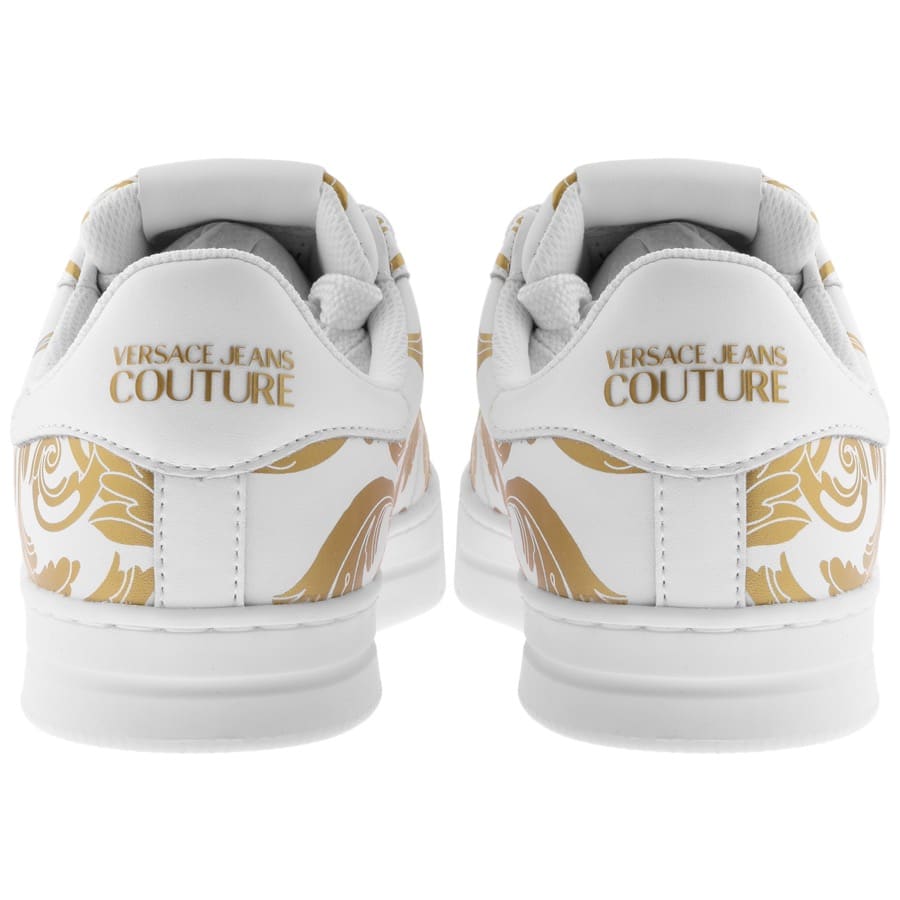 Alternative Image for ProductVersace Jeans Couture Logo Trainers White2